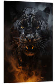 Magnettafel Panthergebrüll