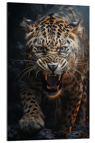 Gallery print Leopard Roar