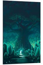 Magnettafel Geist des Kristallbaums