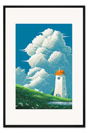 Gerahmter Kunstdruck Spirits of the Pond