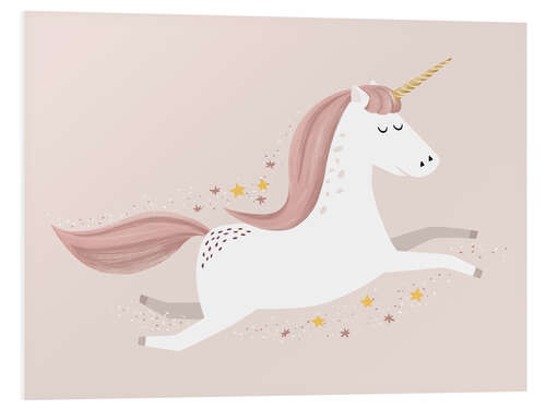 Foam board print Unicorn