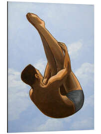 Tableau en aluminium High Diver