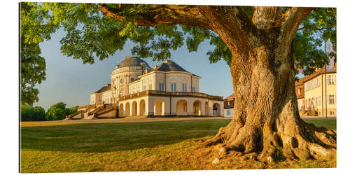 Stampa su plexi-alluminio Castle at Sunrise