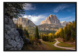 Gerahmter Kunstdruck Tofana di Rozes