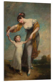 Gallery print Portrait of a Mother and Child in a Landscape, Henry Thompson