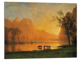 Gallery print Sunset at Yosemite