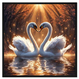 Gerahmter Kunstdruck Meine Liebe