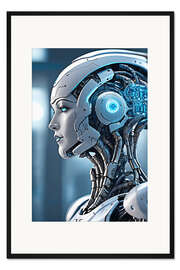 Gerahmter Kunstdruck Mecha