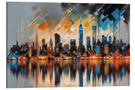 Magnettafel New York Reflection