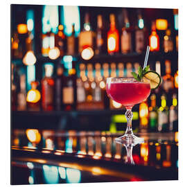 Magnettafel Cocktail Bar