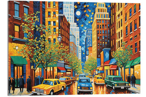 Gallery print New York Vintage Street View