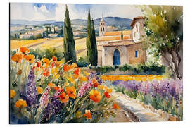 Magnettafel Landschaft in der Provence