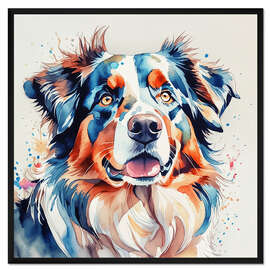 Gerahmter Kunstdruck Human's Best Friend