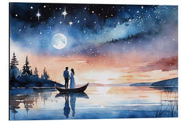 Magnettafel Romantic Night