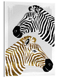 Gallery print Pretty Zebras