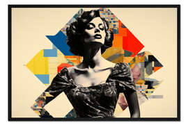 Gerahmter Kunstdruck Celebrating Her Sacred Path