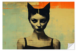 Wall sticker Cat Woman