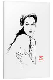 Tableau en aluminium Monica Bellucci II