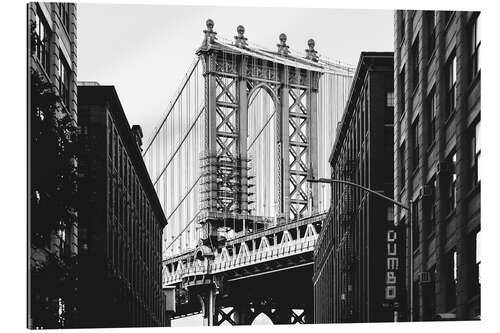 Tableau en plexi-alu DUMBO in Brooklyn, New York City