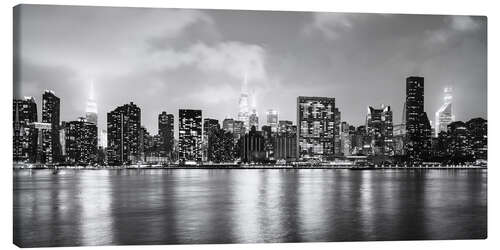 Canvas print New York City skyline and Hudson Bay