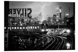 PVC print New York City Subway in Queens