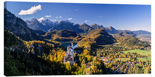 Obraz na płótnie Autumn in the Allgäu