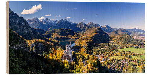 Obraz na drewnie Autumn in the Allgäu