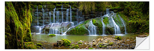 Selvklebende plakat Water Fall