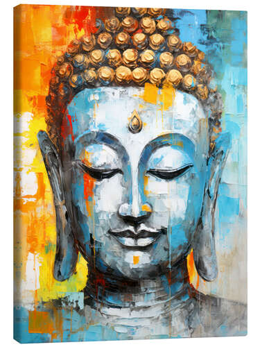 Canvas print Buddha Portrait