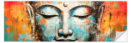 Wall sticker Buddha Panorama