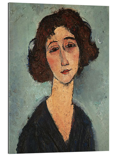 Quadro em plexi-alumínio The Young Woman, 1917