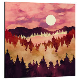 Magnettafel Herbstsonnenuntergang