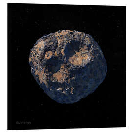 Tableau en plexi-alu Asteroid Psyche