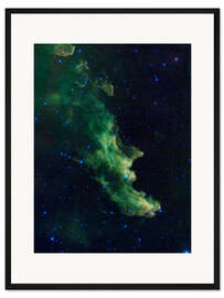 Gerahmter Kunstdruck 'Hexenkopf' Brütet Baby Stars