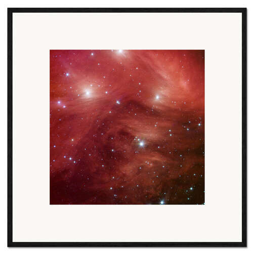 Plakat artystyczny premium w ramie Pink Pleiades