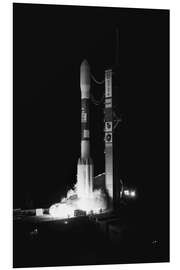 PVC print Delta II Rocket carrying the Kepler spacecraft at Cape Canaveral Air Force Station