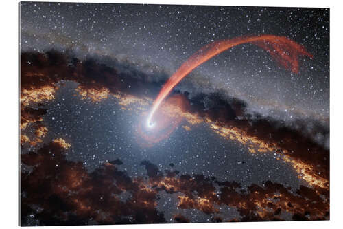 Galleriprint Infrared Echoes of a Black Hole Eating a Star