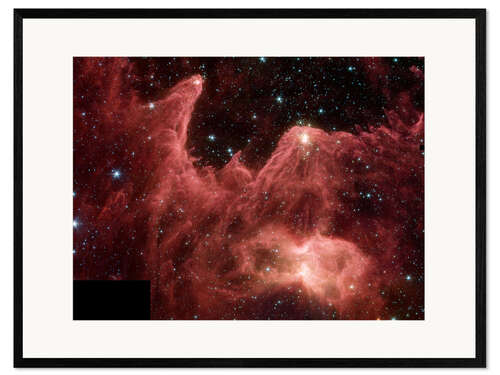 Plakat artystyczny premium w ramie "Mountains of Creation"