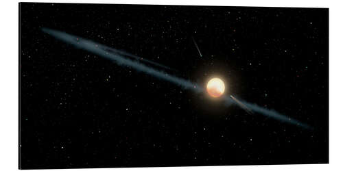 Tableau en aluminium Tabby's Star