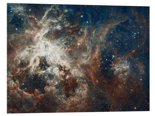 Foam board print Turbulent Star-Making Region