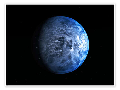 Poster Exoplanet HD 189733b