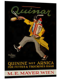 Foam board print Quinar, Quinine mit Arnica, 1923