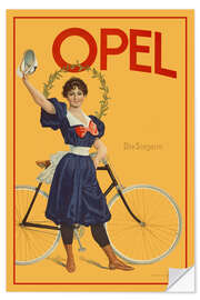 Wandsticker Opel - Die Siegerin, 1898