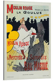 Magnettafel "La Goulue" im Moulin Rouge, 1898