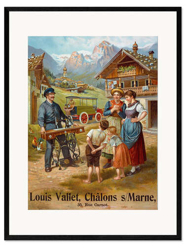 Gerahmter Kunstdruck Louis Vallet, Châlons s/Marne, 1905