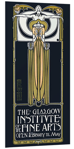 PVC-taulu The Glasgow Institute of the Fine Arts, 1895