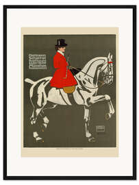 Gerahmter Kunstdruck Hermann Scherer, 1910