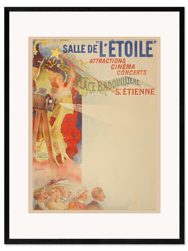 Framed art print Salle de "l'Étoile", 1905