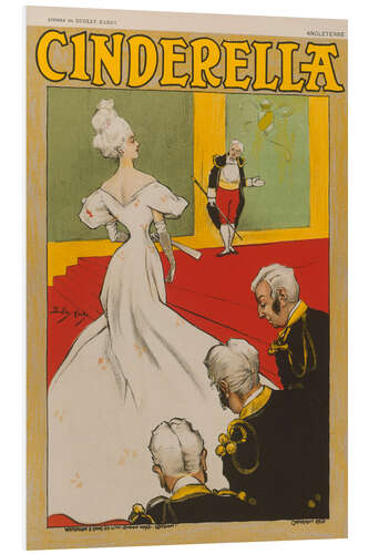 Foam board print Cinderella, 1897