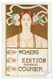 Wall sticker Women's Edition Courier, 1895